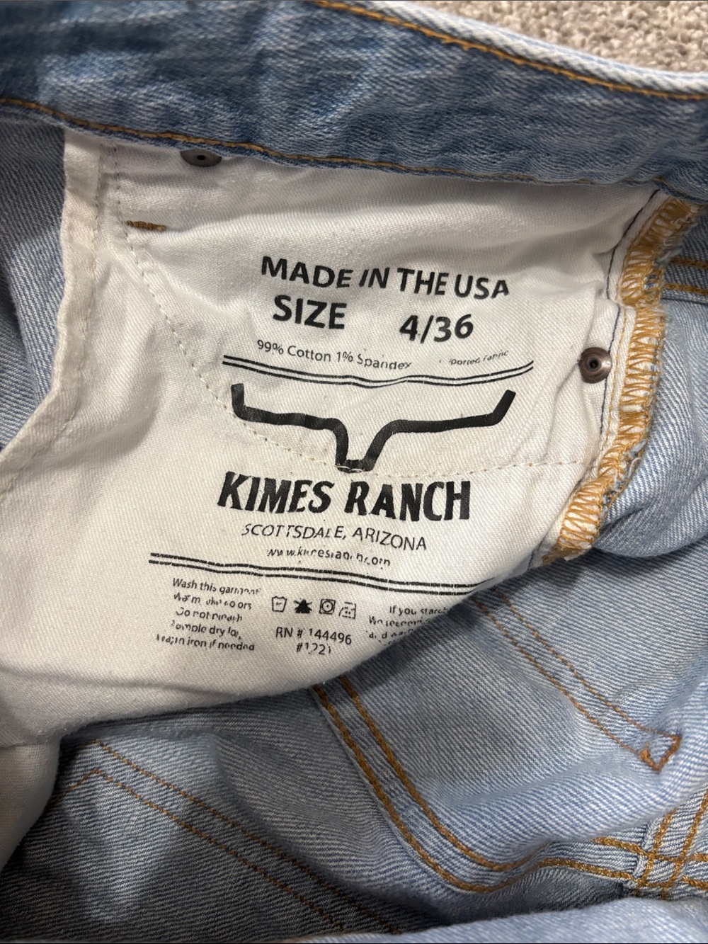Kimes Ranch Jennifer Light Wash Jeans - Picture 2 of 8